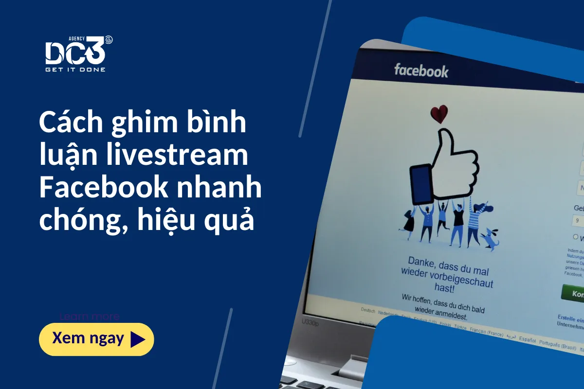 Cách Ghim Bình Luận Livestream Facebook Nhanh Chóng Hiệu Quả